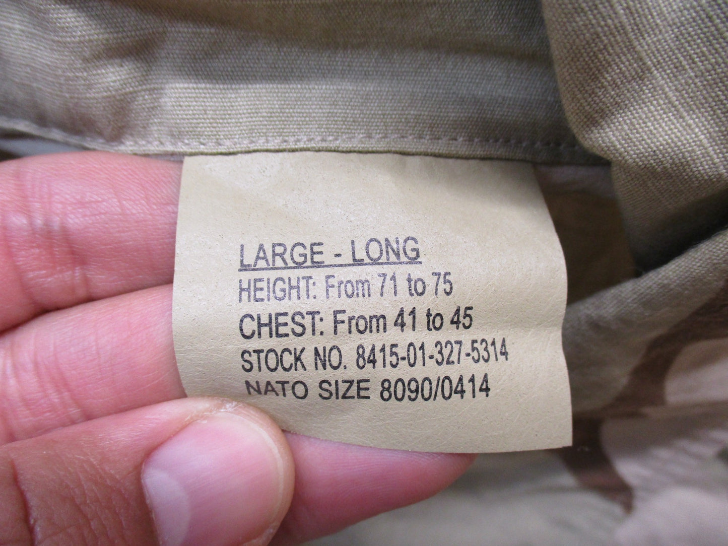 NEW ARMY DESERT CAMOUFLAGE COMBAT UNIFORM TOP DCU SHIRT CAMO SUMMER RIP-STOP - Centex Military Gear