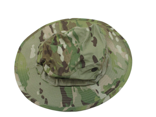 NEW XL OEF SUN HAT USGI ARMY ISSUE OCP MULTICAM BOONIE CAP BUCKET HAT SZ: 7-5/8