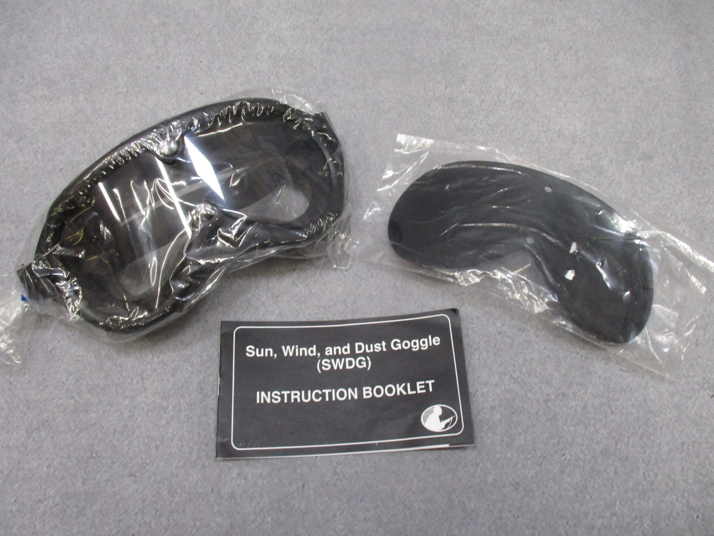 Centex Military Gear vintage USGI military goggles with two lens kit, designed for sun, wind, and dust protection.