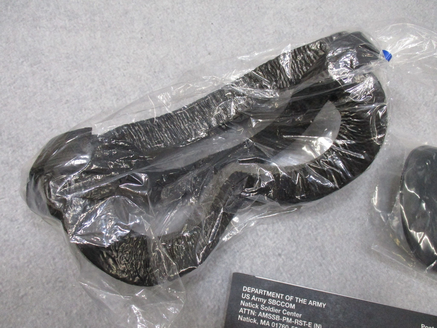 Vintage USGI military goggles by Centex Military Gear featuring dual lenses for sun, wind, and dust protection.