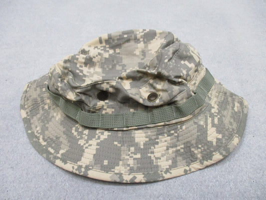 X-LARGE ARMY ISSUE ACU DIGITAL BOONIE HAT BUCKET CAP SUN COVER HEADGEAR BUSH HAT