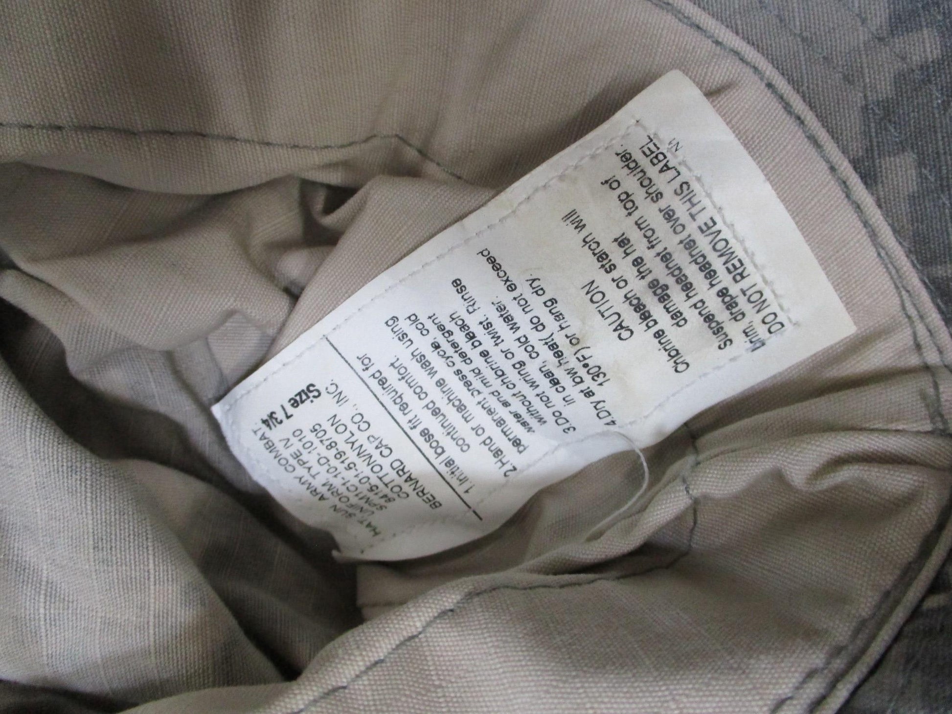 X-LARGE Centex Military Gear ACU digital boonie hat with wide brim for sun protection and outdoor use.