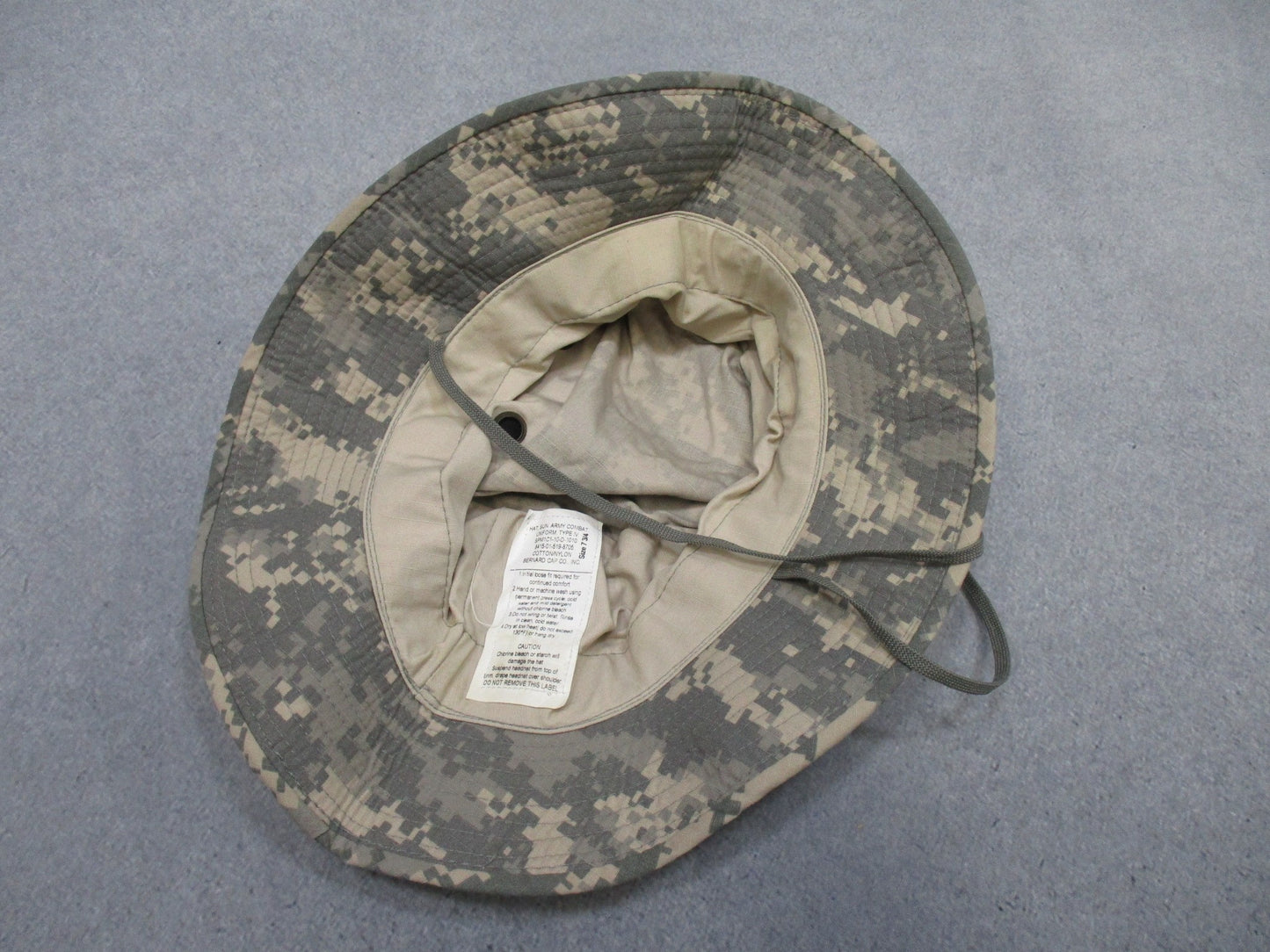 X-LARGE Centex Military Gear ACU digital boonie hat featuring a wide brim for sun protection in a camouflage pattern.