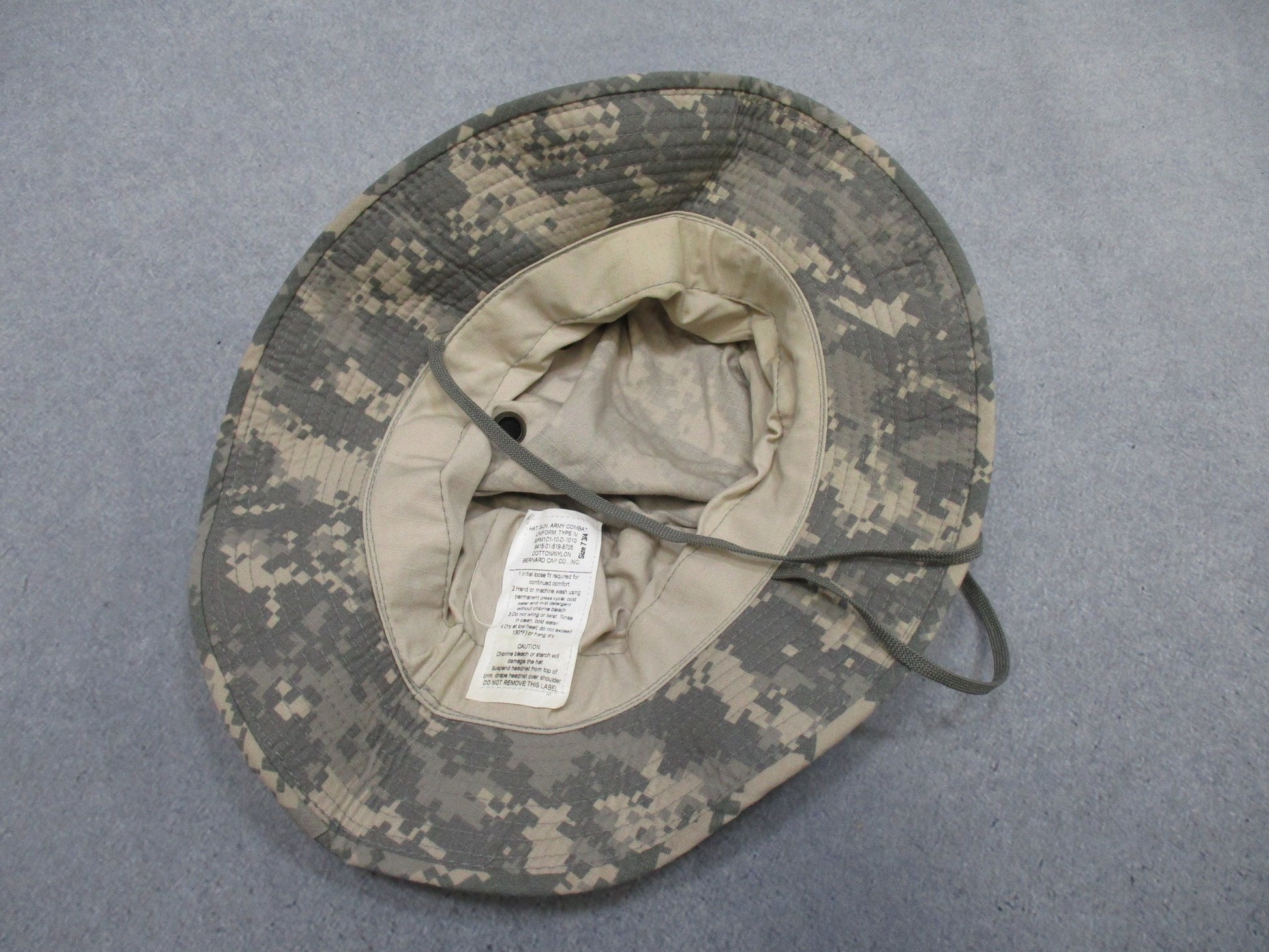 X-LARGE Centex Military Gear ACU digital boonie hat featuring a wide brim for sun protection in a camouflage pattern.