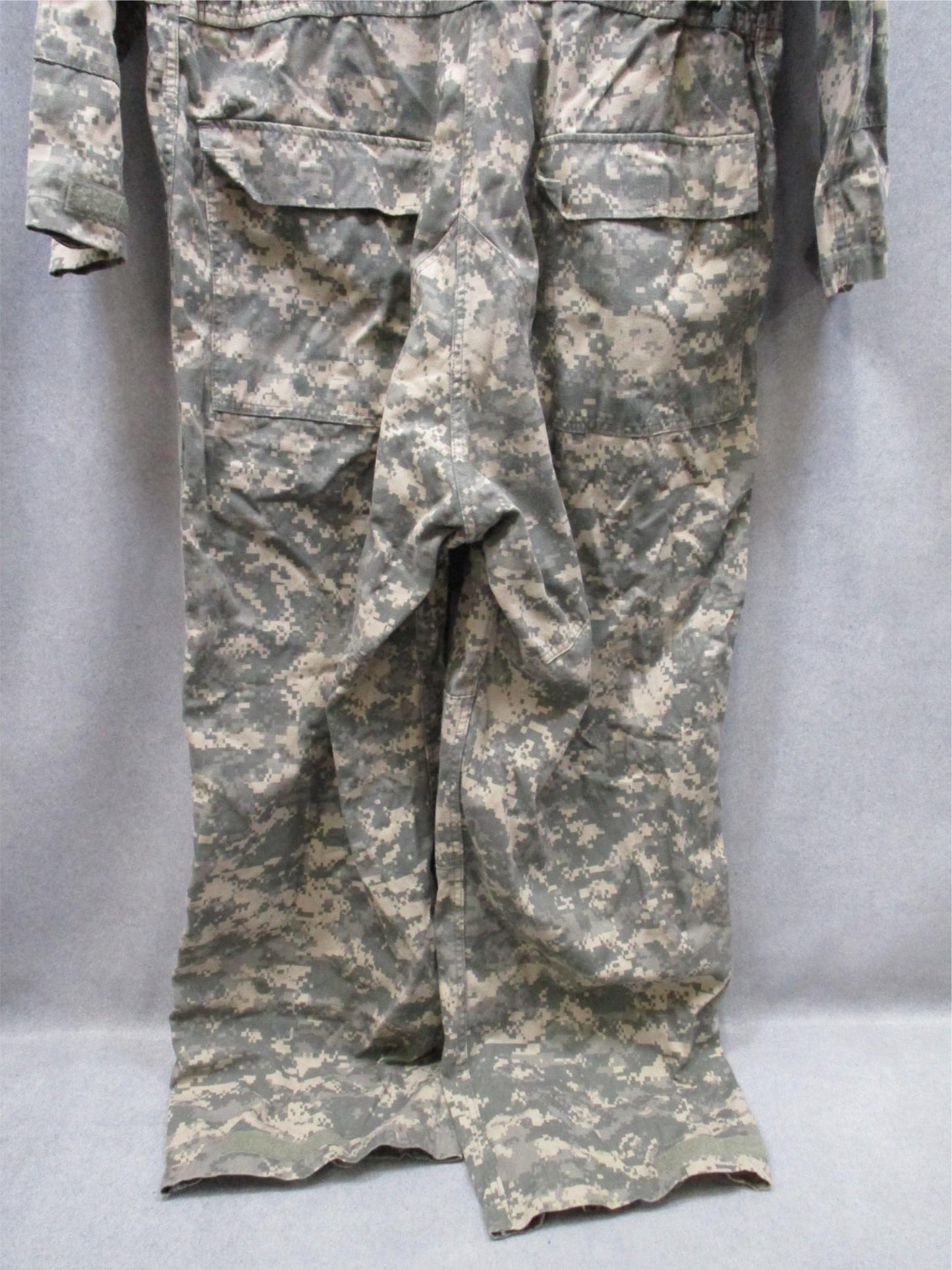 Used US Army Type III Mechanic Coveralls in UCP ACU digital camo, size X-Large by Centex Military Gear.