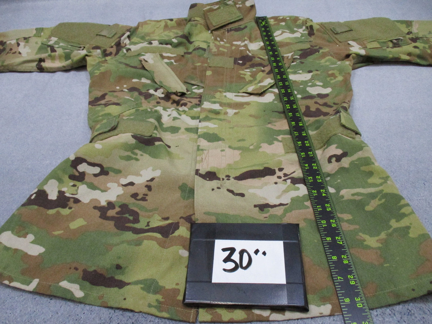 USGI Aircrew Combat Jacket FR Nomex in Scorpion OCP pattern, size Small Long, by Centex Military Gear.
