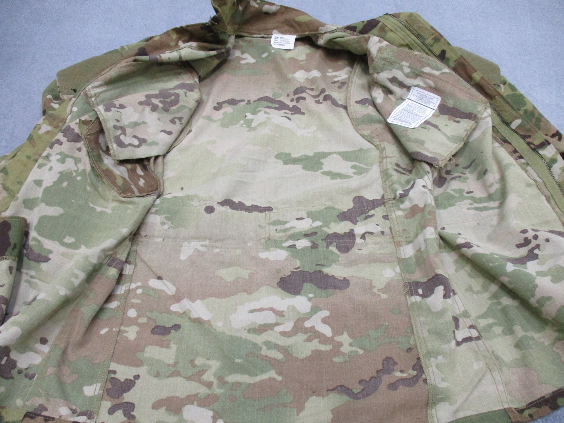 USGI Aircrew Combat Jacket FR in Scorpion OCP camo, size Small Long A2CU by Centex Military Gear.