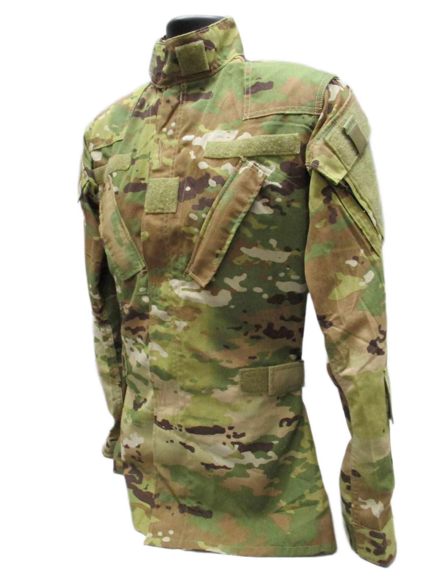 Centex Military Gear USGI Aircrew Combat Jacket FR in Scorpion OCP, Small Long A2CU, showcasing tactical design and fabric.