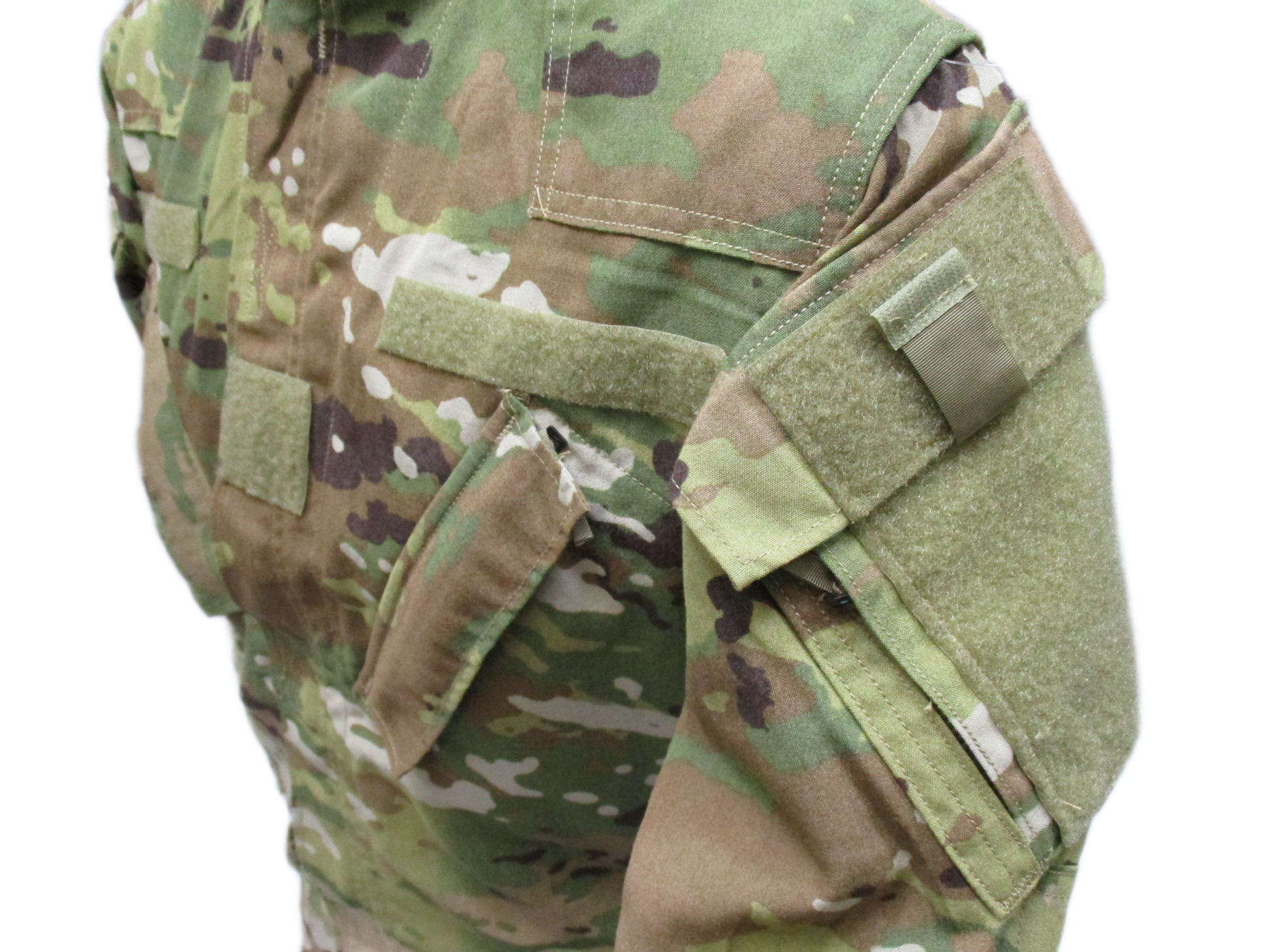 USGI Aircrew Combat Jacket FR Nomex in Scorpion OCP pattern, Small Long size by Centex Military Gear.