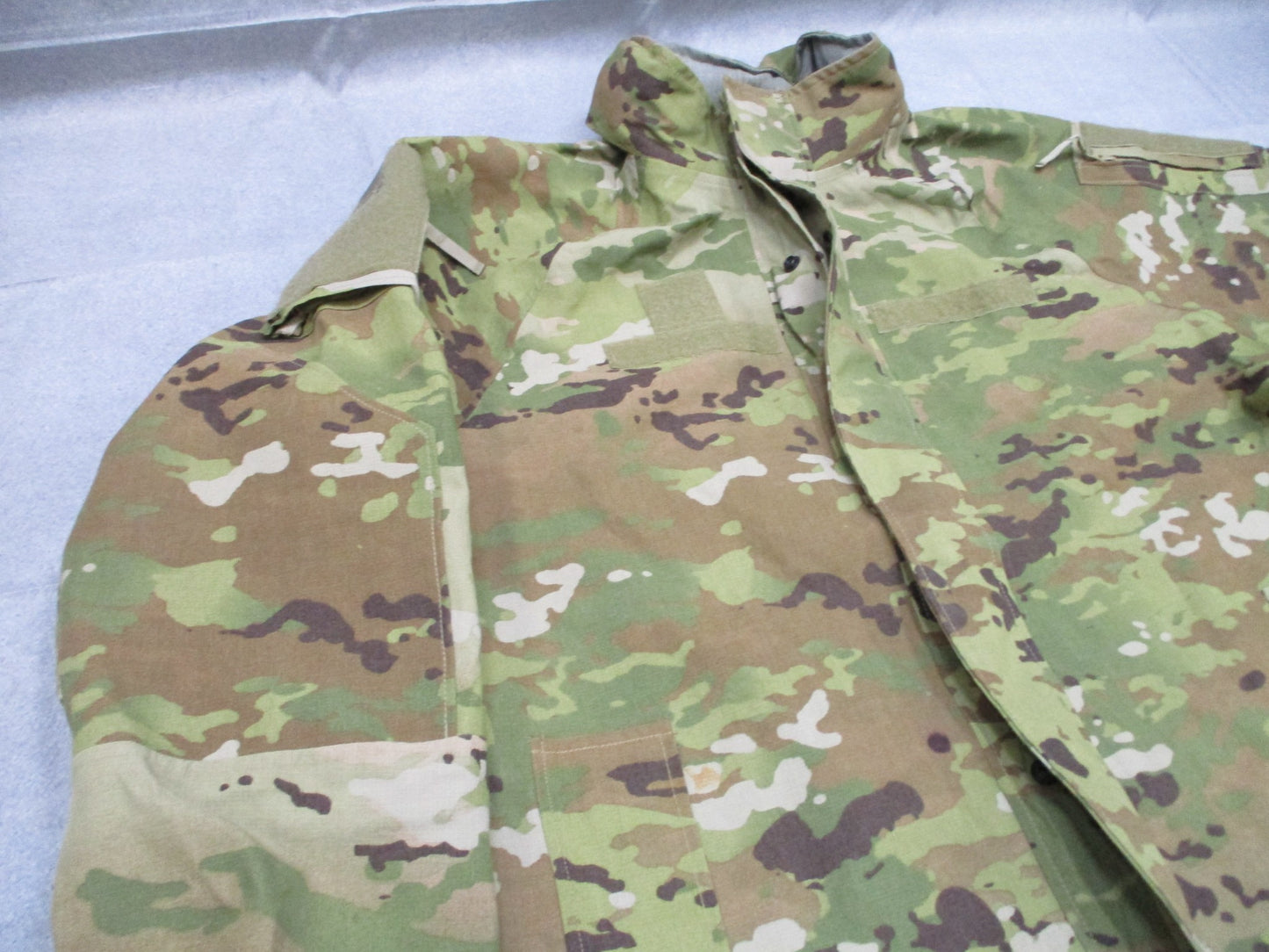 ARMY OCP EWOL PARKA FLAME RESISTANT GORE-TEX MULTICAM JACKET LARGE/SHORT VGC
