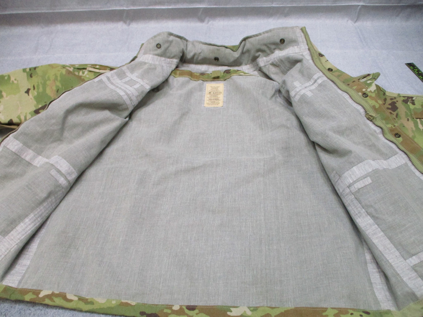 ARMY OCP EWOL PARKA FLAME RESISTANT GORE-TEX MULTICAM JACKET LARGE/SHORT VGC
