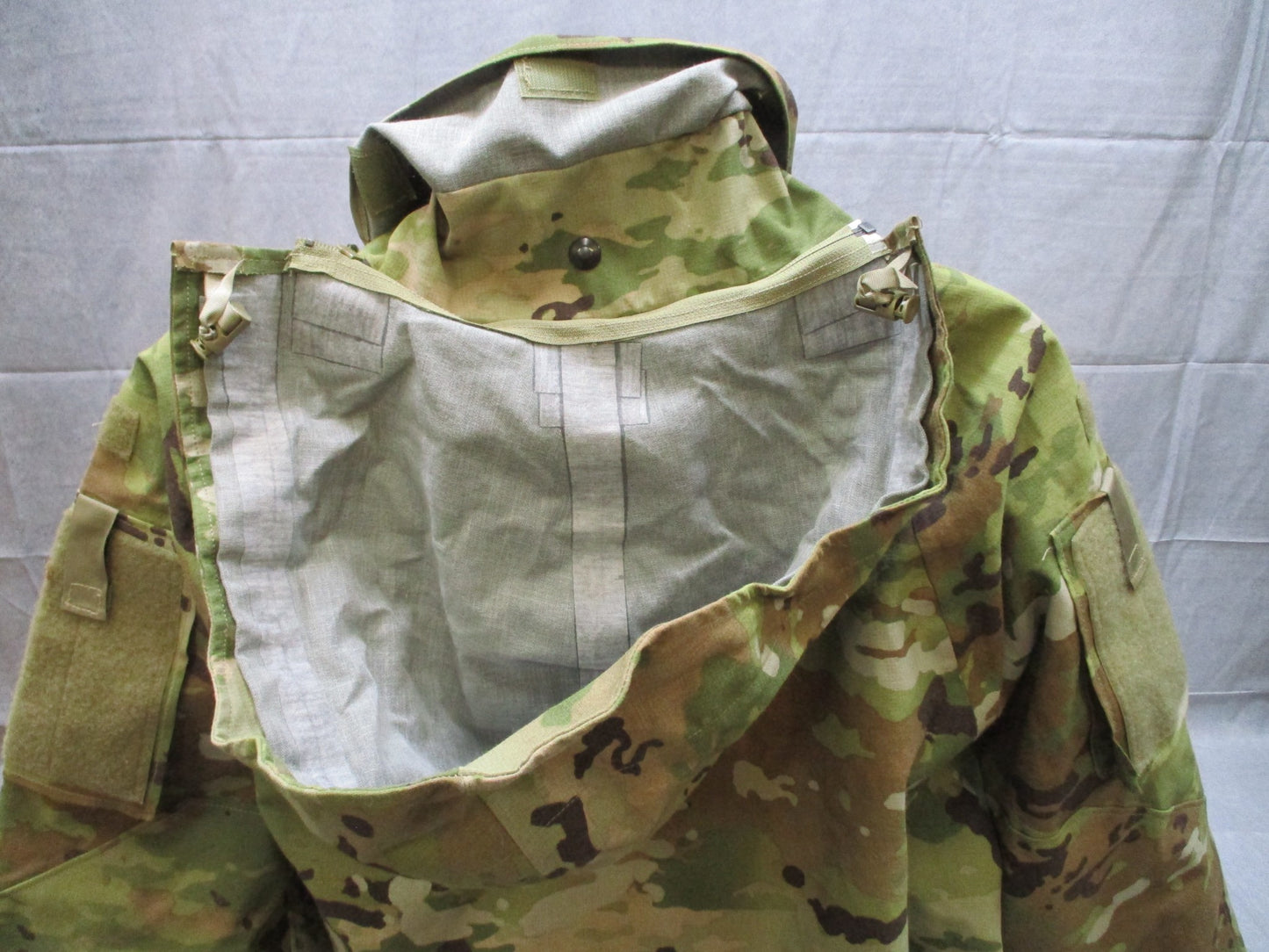 ARMY OCP EWOL PARKA FLAME RESISTANT GORE-TEX MULTICAM JACKET LARGE/SHORT VGC