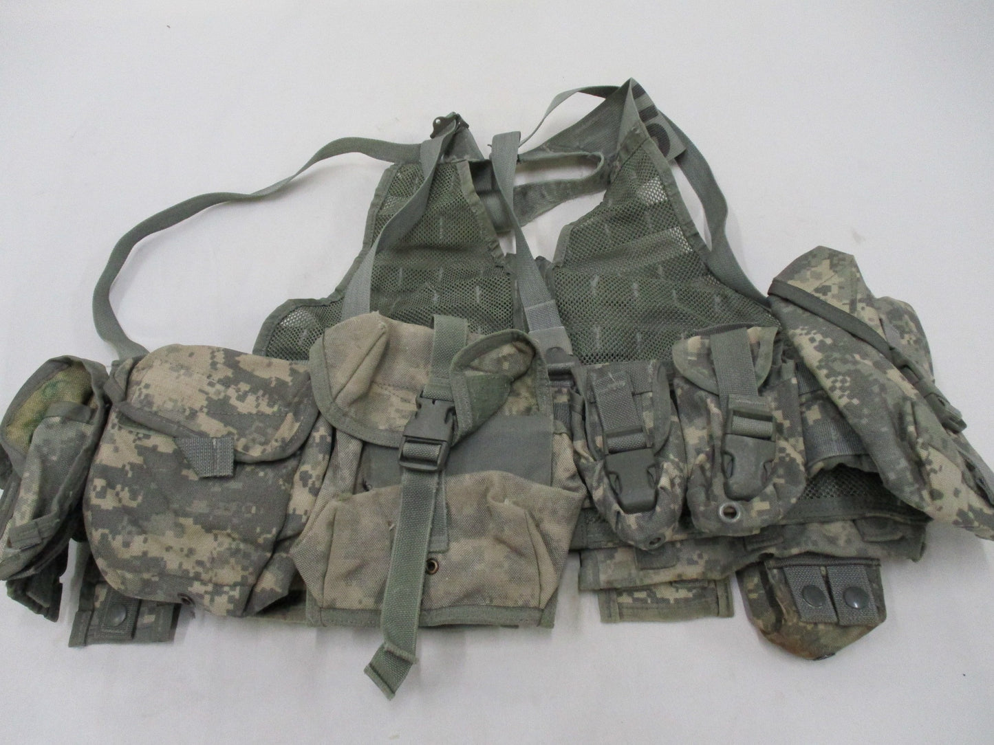 MOLLE VEST ARMY DIGITAL LOADOUT KIT FLC MAGAZINE POUCHES CHEST RIG LBE LCE