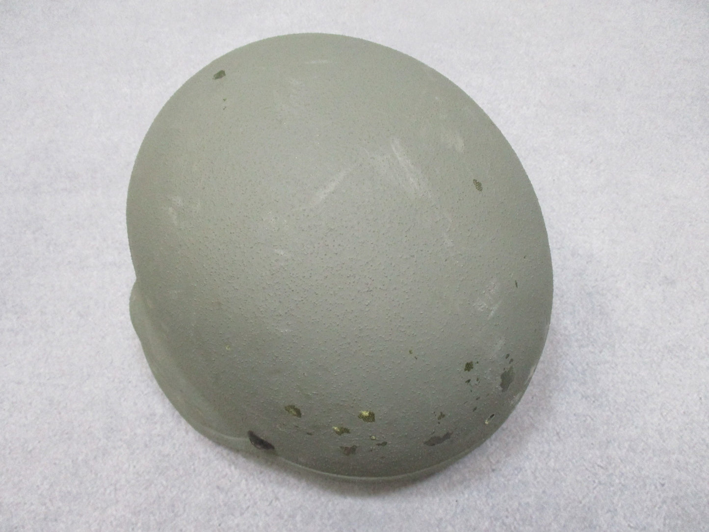 Centex Military Gear ACH Advanced Combat Helmet in foliage green with pads and chinstrap, size medium, ballistic protective gear.