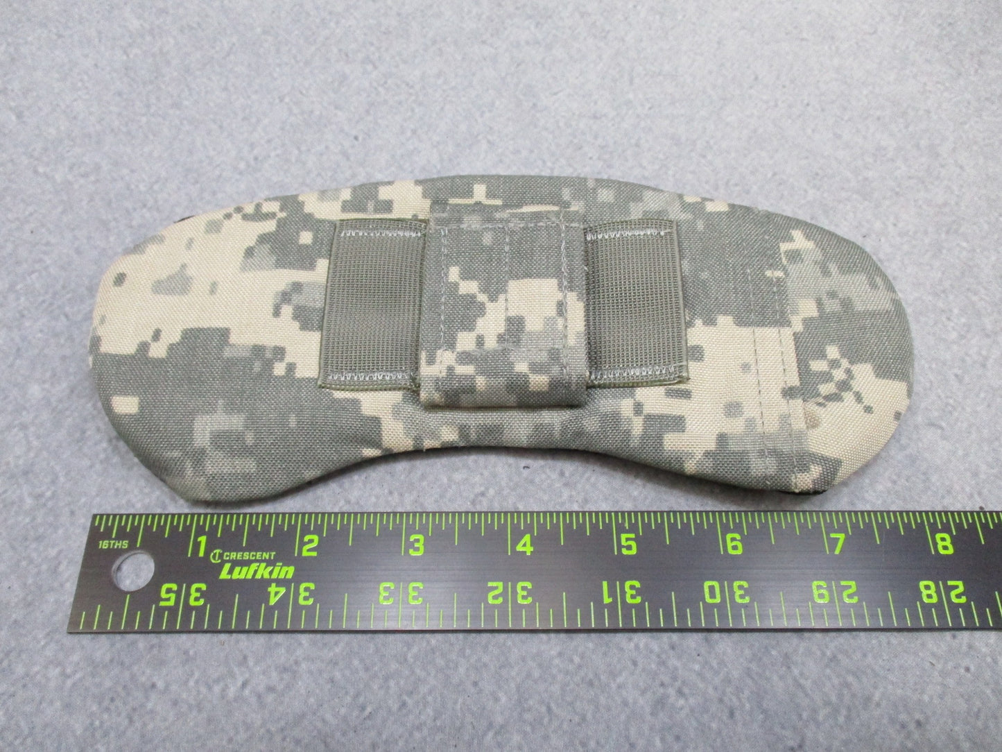 Used Army Issue ACU Digital Nape Pad in large/X-large size by Centex Military Gear, showing the padded section and digital camo pattern.