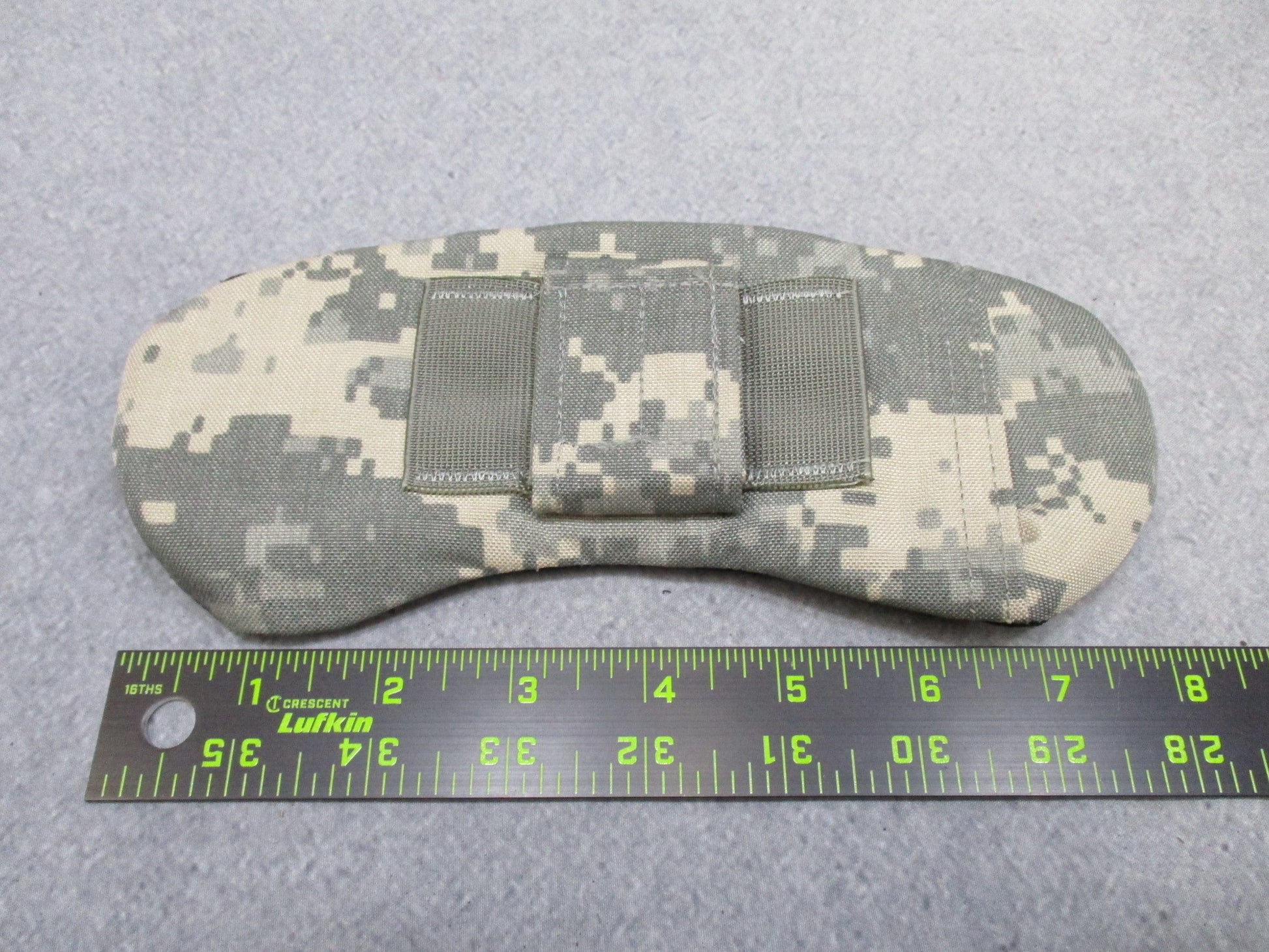 Used Army Issue ACU Digital Nape Pad in large/X-large size by Centex Military Gear, showing the padded section and digital camo pattern.