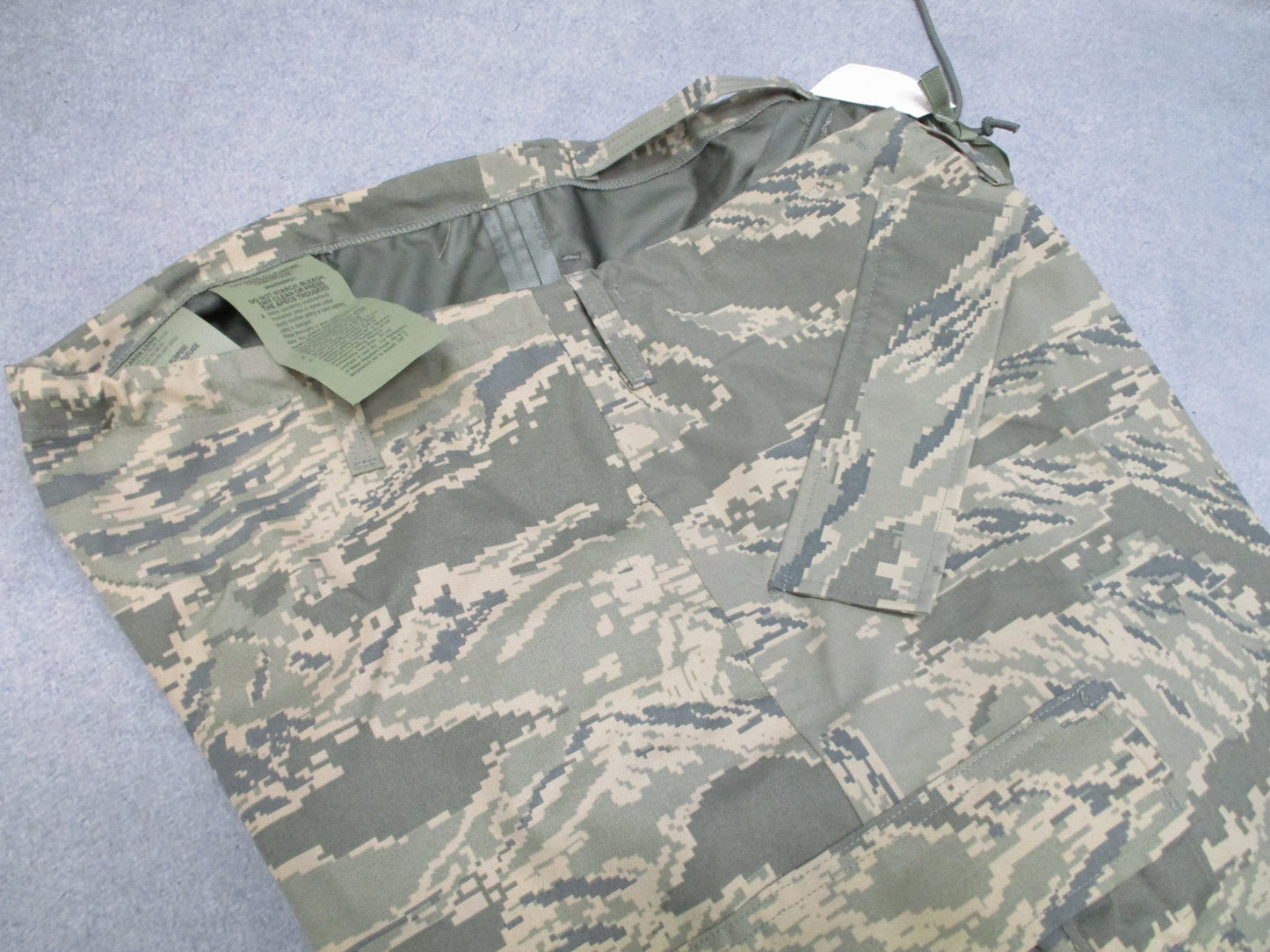 NWT AIR FORCE COLD/ WET WEATHER TROUSER APECS ABDU LARGE/LONG TIGER STRIPE USAF