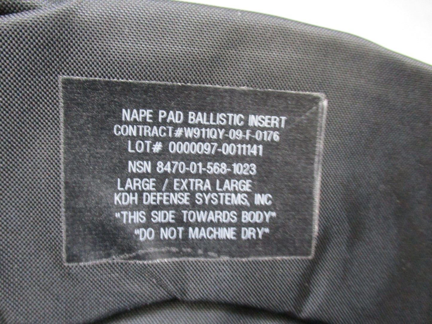 Used Army issue ACU digital nap pad in large/X-large size, military gear from Centex Military Gear, shown in the image.