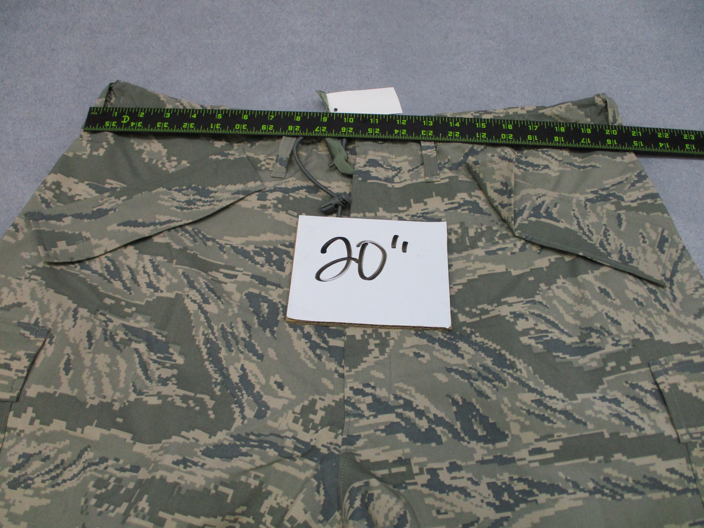 NWT AIR FORCE COLD/ WET WEATHER TROUSER APECS ABDU LARGE/LONG TIGER STRIPE USAF