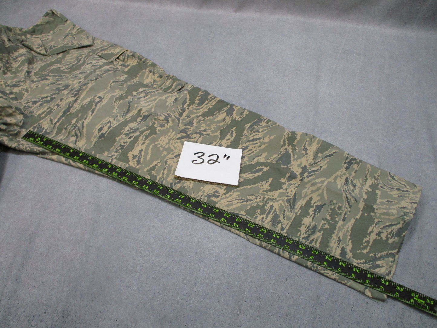 NWT AIR FORCE COLD/ WET WEATHER TROUSER APECS ABDU LARGE/LONG TIGER STRIPE USAF