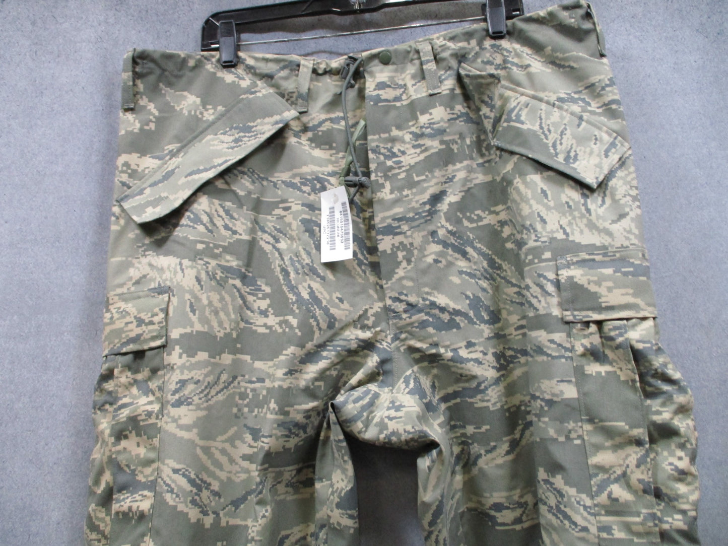 NWT AIR FORCE COLD/ WET WEATHER TROUSER APECS ABDU LARGE/LONG TIGER STRIPE USAF