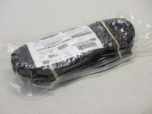 AIRBOSS DEFENSE LIGHTWEIGHT OVERBOOT CBRN MILITARY PRESERVATION LEVEL A SMALL
