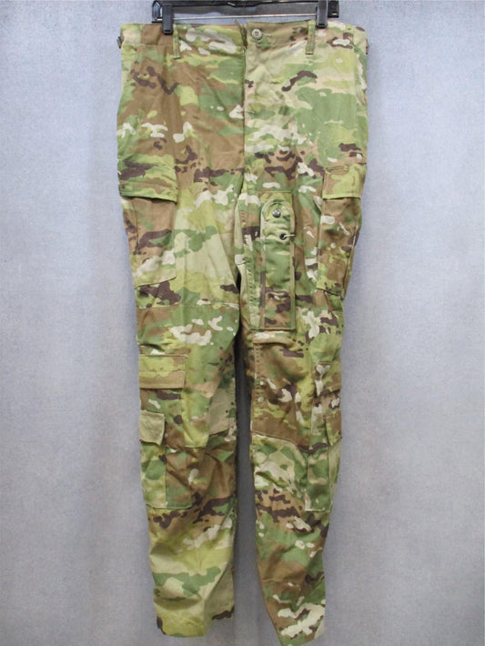 Unworn Centex Military Gear army OCP aircrew trousers in Multicam camouflage, large/regular size, suitable for aviation fuelers.