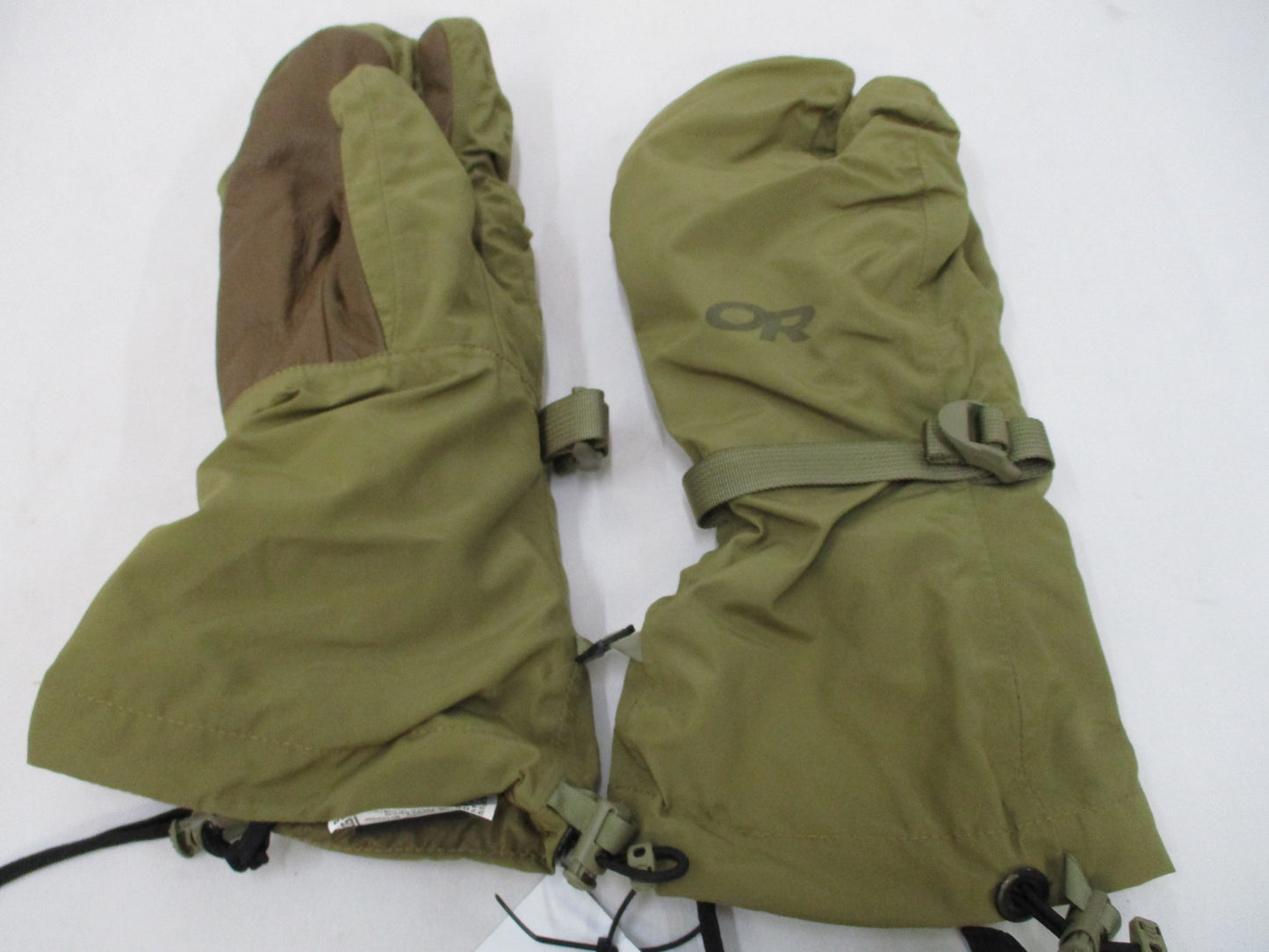 OUTDOOR RESEARCH COYOTE BROWN MILITARY TRIGGER MITTENS COLD WEATHER GLOVE MEDIUM - Centex Military Gear