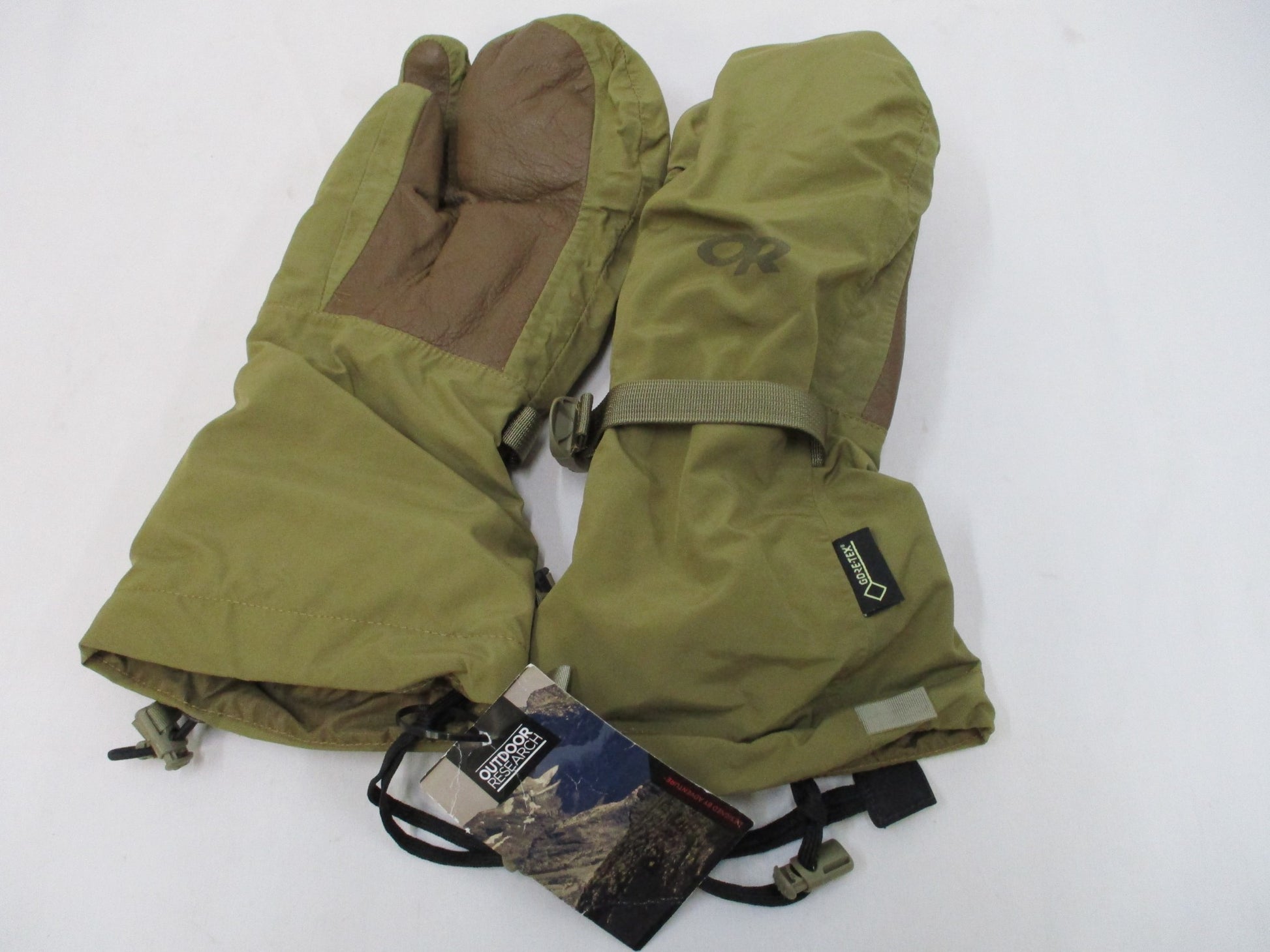 OUTDOOR RESEARCH COYOTE BROWN MILITARY TRIGGER MITTENS COLD WEATHER GLOVE MEDIUM - Centex Military Gear
