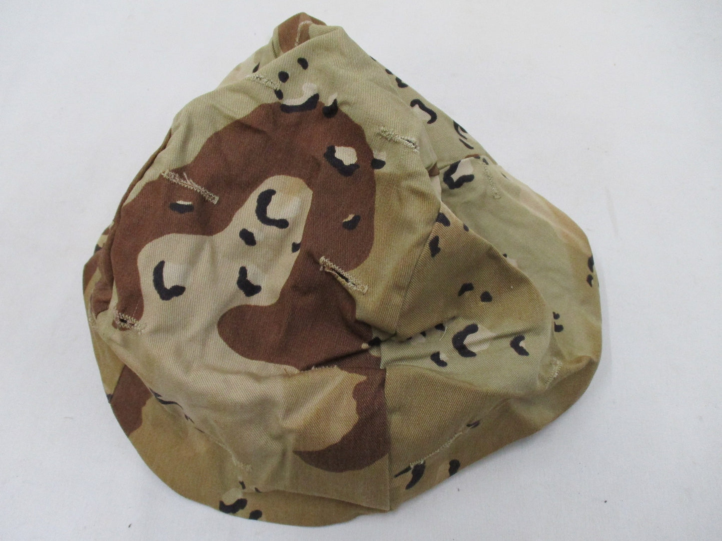 GENUINE USGI DESERT STORM CHOCOLATE CHIP COOKIE DOUGH PASGT HELMET COVER MED/LRG