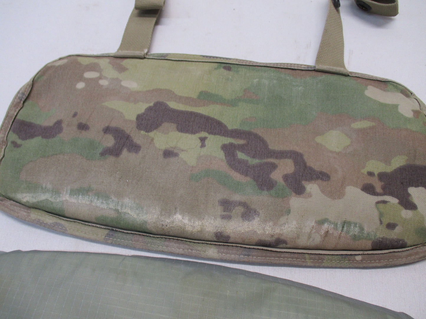 Used Centex Military Gear Scorpion lower back protector and butt pad in Multicam OCP, designed for army tactical use.