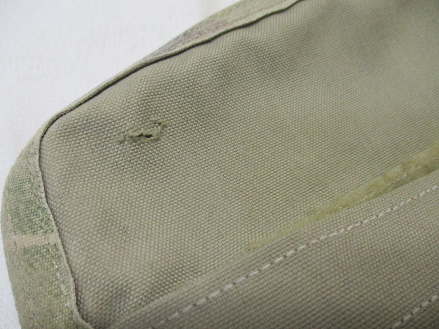 Used Centex Military Gear Scorpion lower back protector with butt pad in Multicam OCP, military tactical armor accessory.