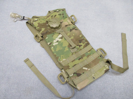 Centex Military Gear Army issue Molle hydration system with CamelBak water pack and bladder in Multicam OCP camouflage.