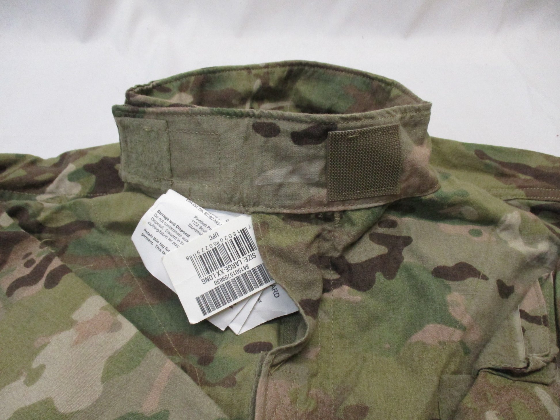 Multicam Large/XX-Long Shirt Coat Flame Resistant FRACU Original OCP Army Top - Centex Military Gear