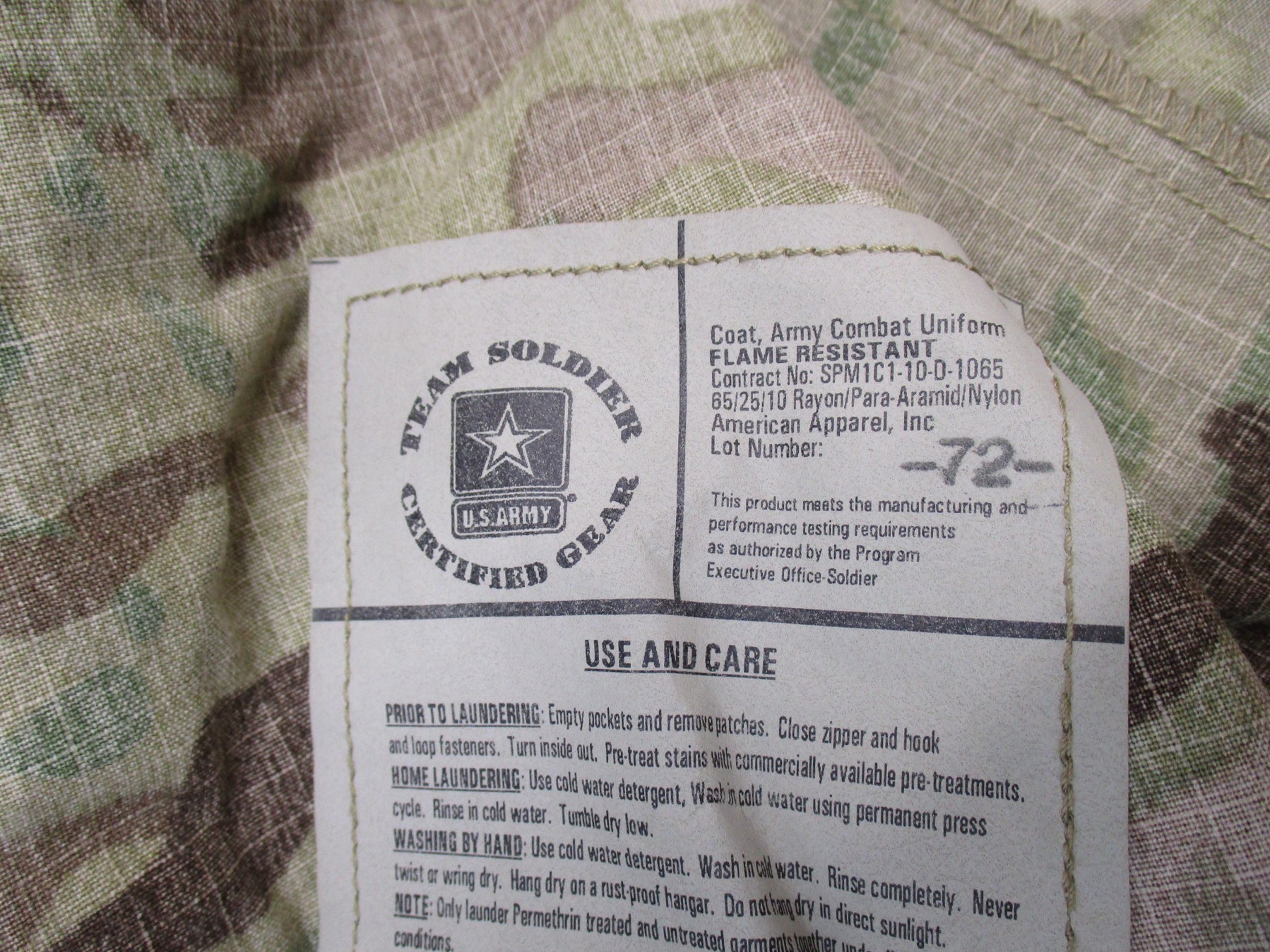 Multicam Large/XX-Long Shirt Coat Flame Resistant FRACU Original OCP Army Top - Centex Military Gear