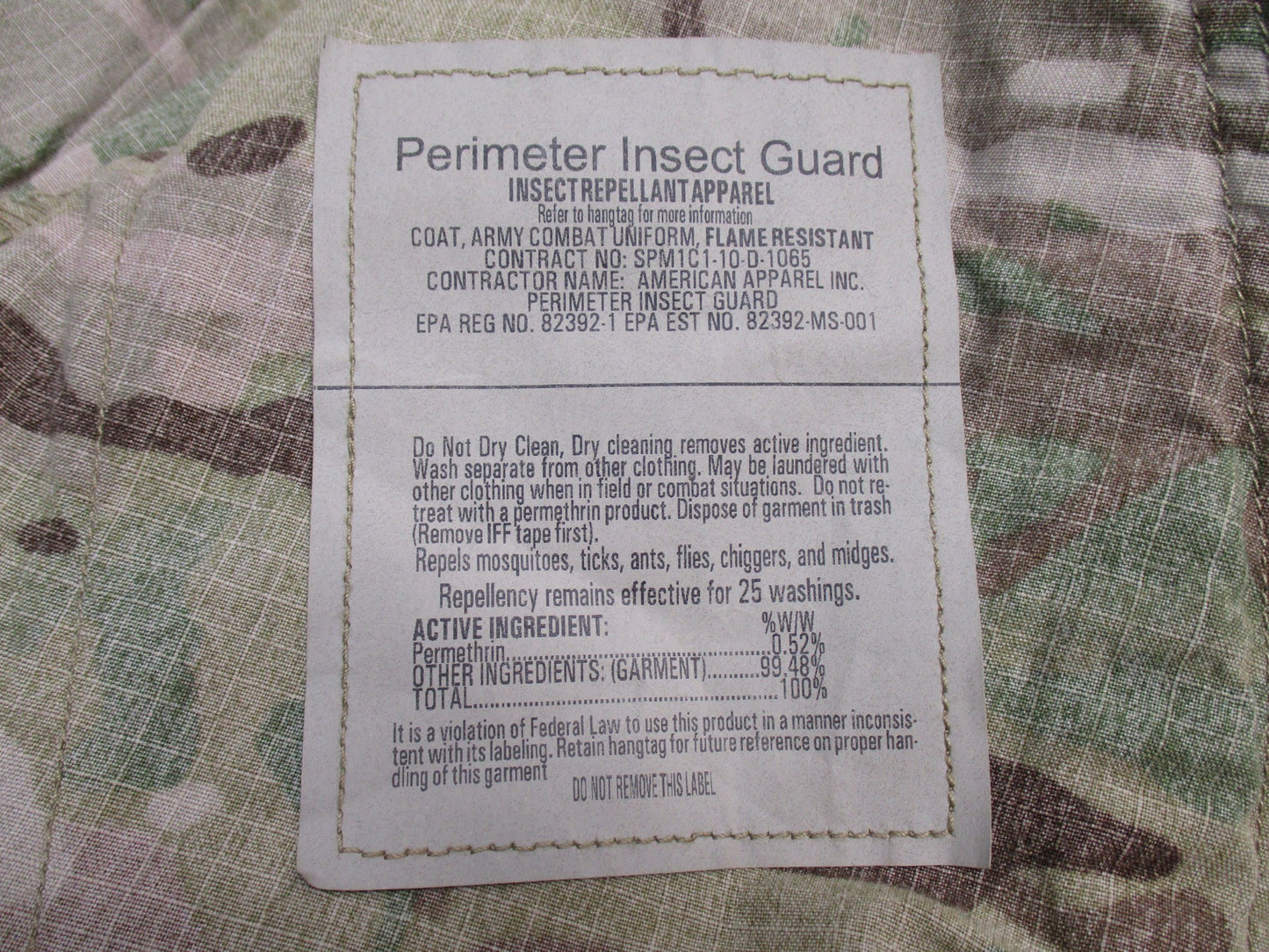 Multicam Large/XX-Long Shirt Coat Flame Resistant FRACU Original OCP Army Top - Centex Military Gear