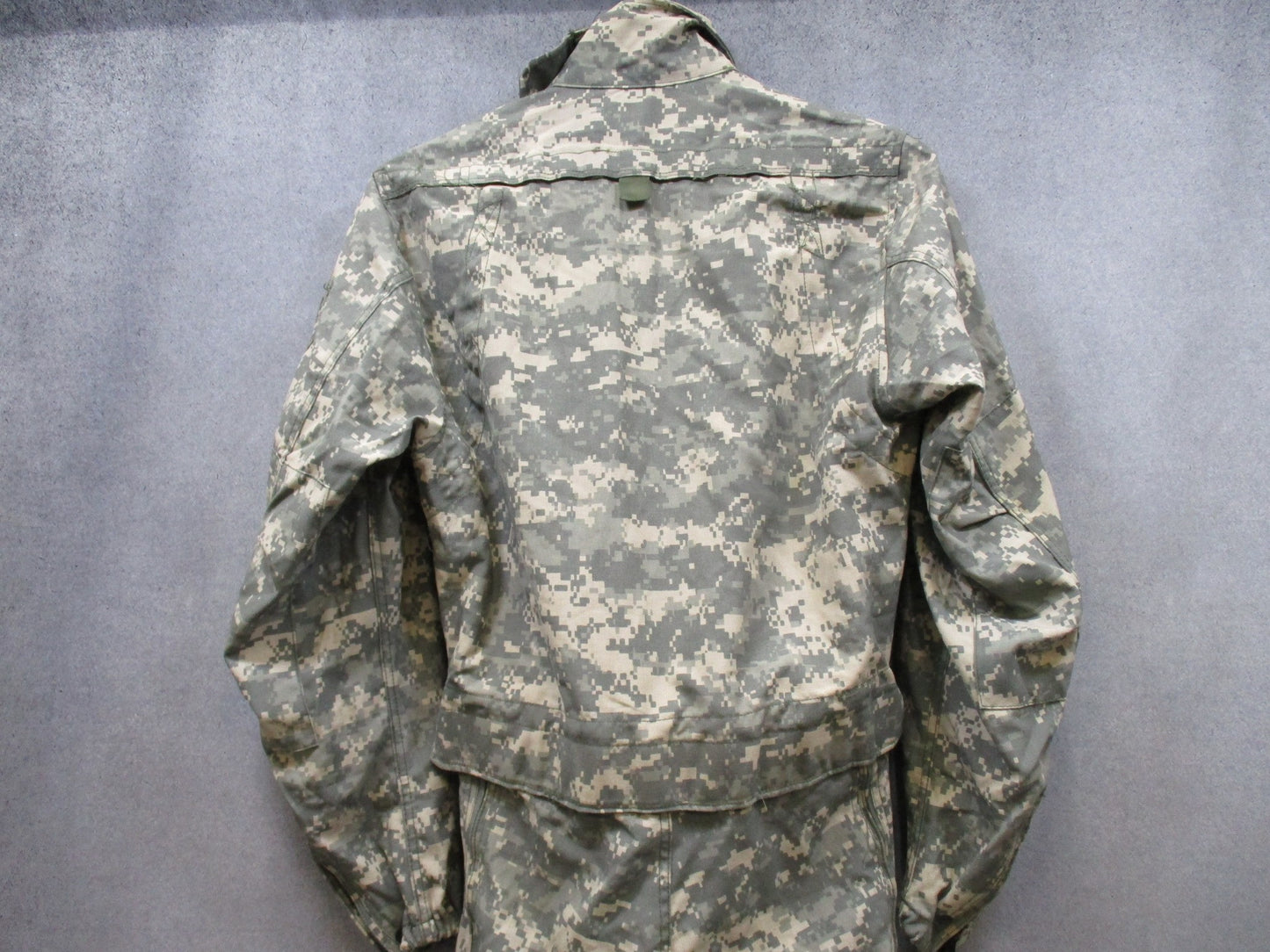 USGI ACU CVC Improved Coveralls by Centex Military Gear, small long size, aramid fabric, designed for combat vehicle crewmen.