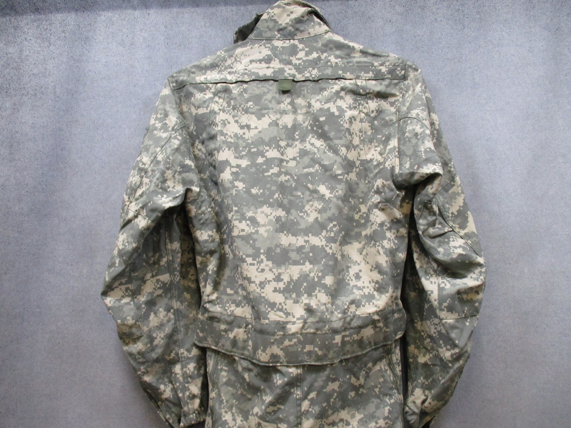 USGI ACU CVC Improved Coveralls by Centex Military Gear, small long size, aramid fabric, designed for combat vehicle crewmen.