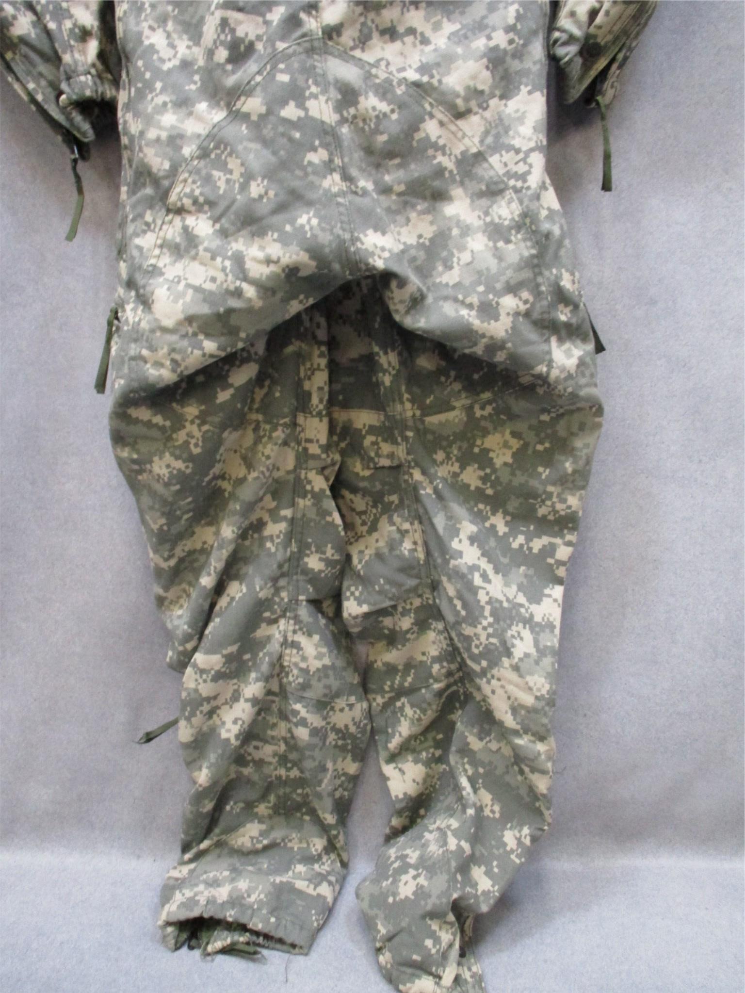USGI ACU CVC Improved Coveralls in Small Long size, combat vehicle crewman uniform by Centex Military Gear, with aramid fabric.