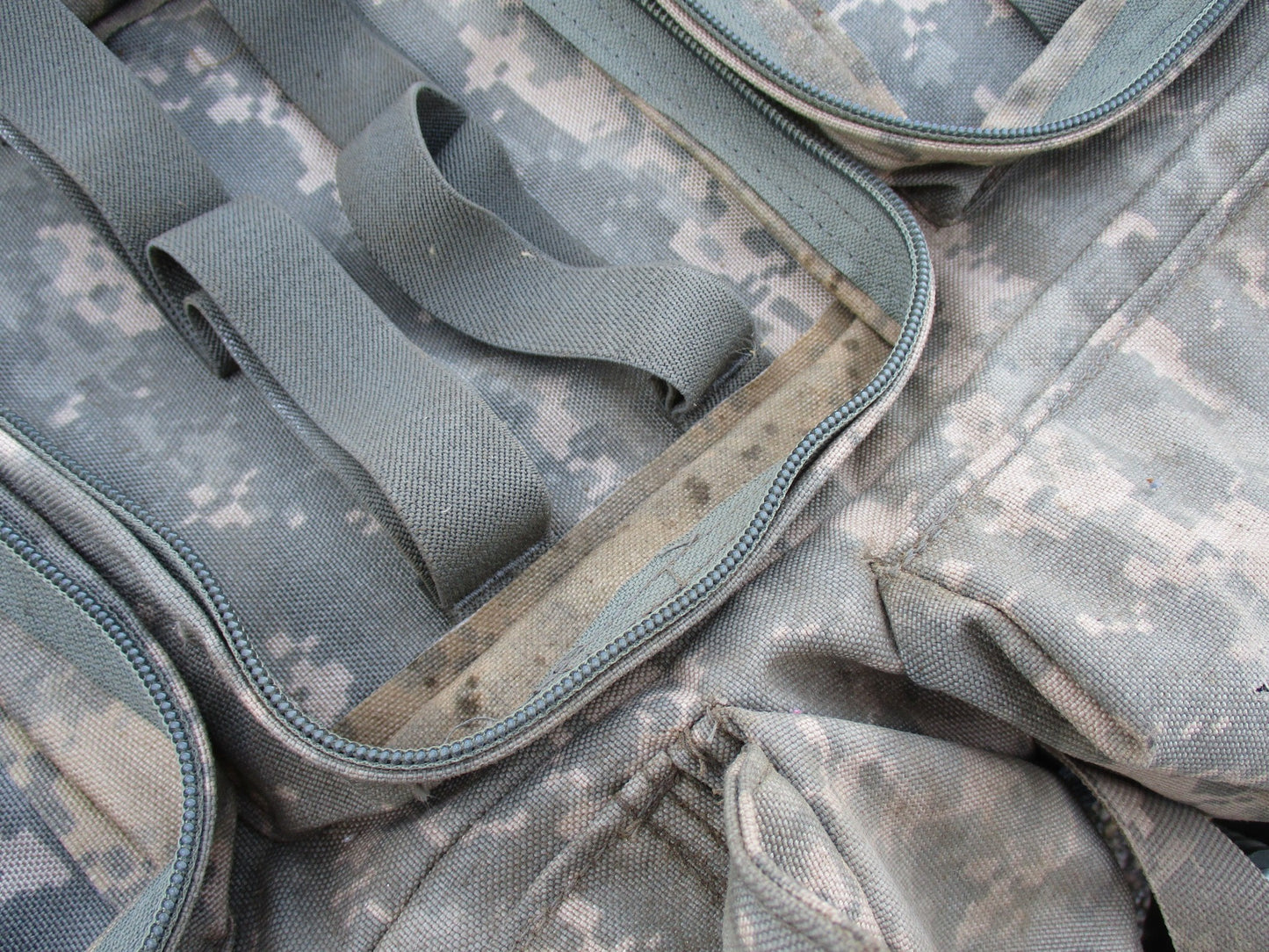 Centex Military Gear NAR Talon II 90C litter with carry bag, foldable ACU medical stretcher, used by the army.