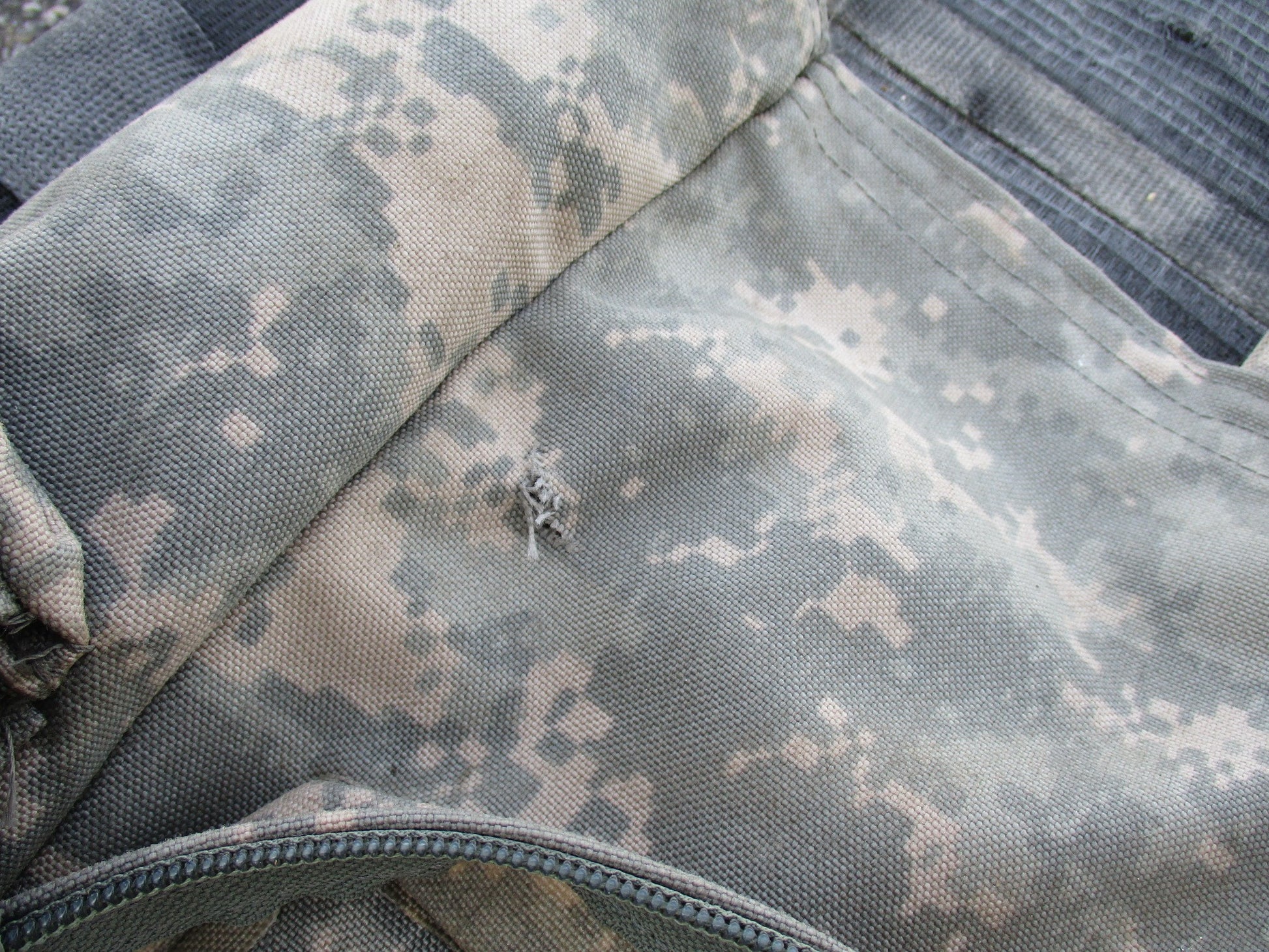 Centex Military Gear NAR Talon II 90C ACU litter with carry bag, foldable military medical stretcher, used by the army.