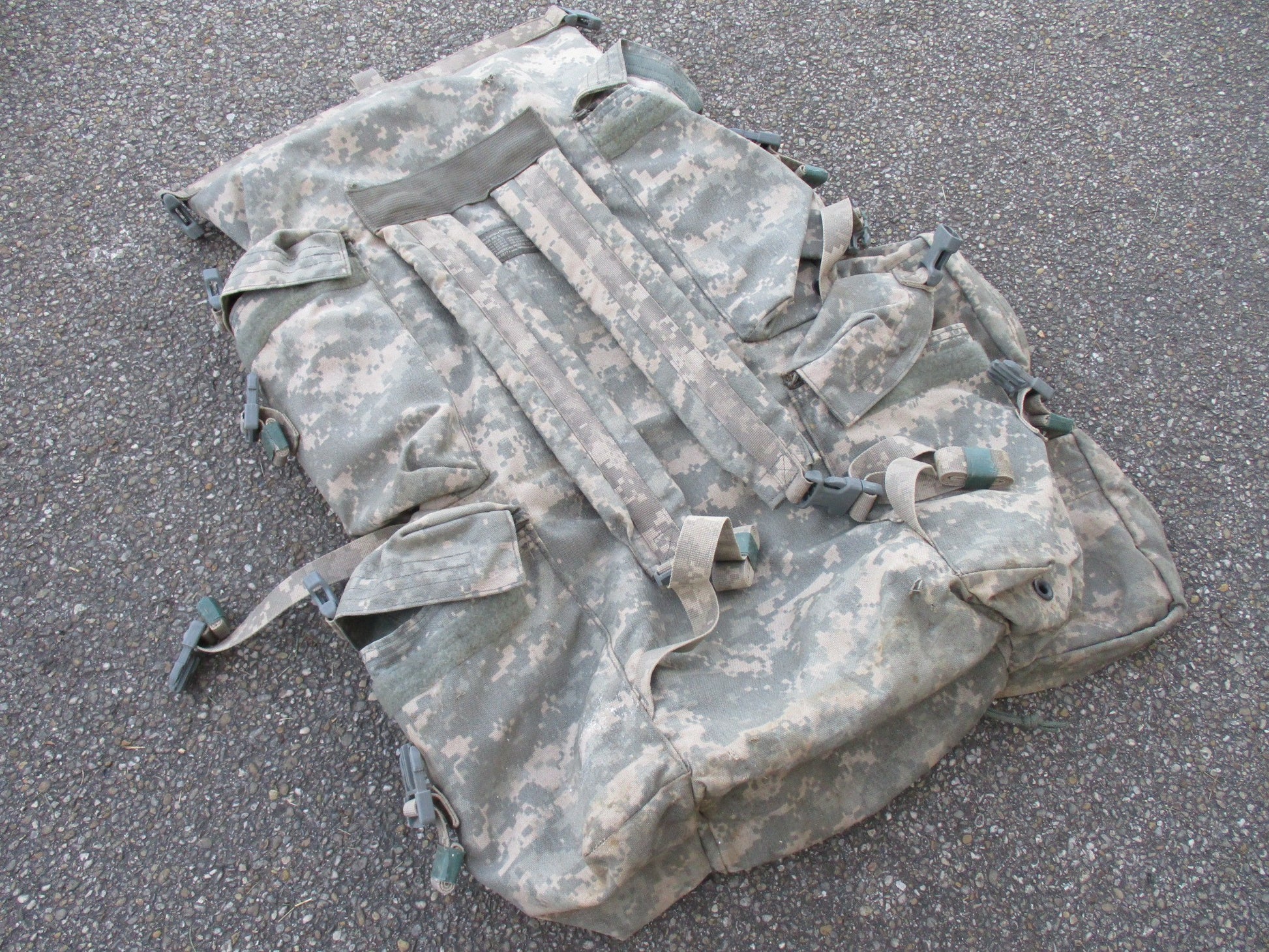 Centex Military Gear NAR Talon II 90C litter with carry bag, foldable ACU medical stretcher for military use, used condition.