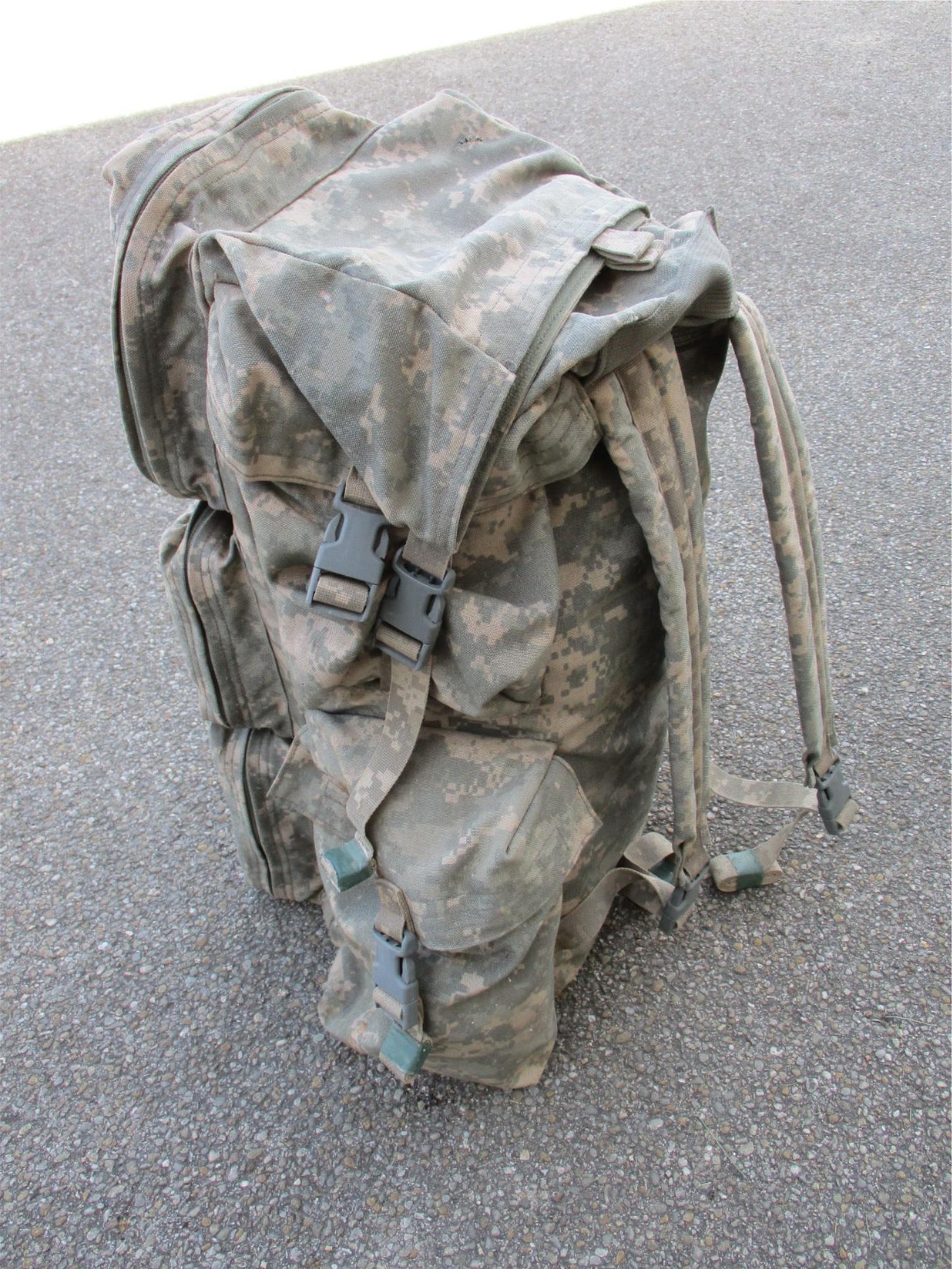 Centex Military Gear NAR Talon II 90C foldable military litter with carry bag, used ACU medical stretcher for emergency transport