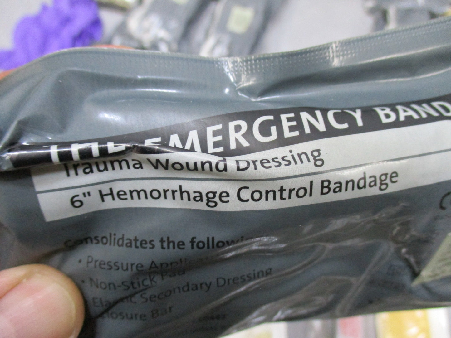 OD Green Trifold CLS Bag w/ Medical Supplies USGI Surplus First Aid Kit Stocked