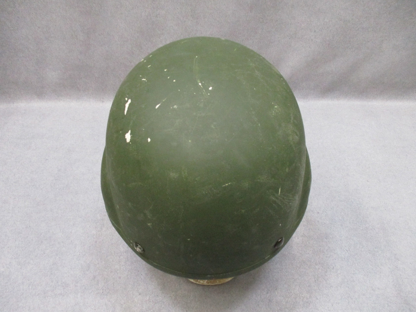 USGI MSA ACH Combat Helmet Large w/ Pads & Chin Strap Military Issue Green