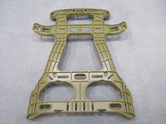 Centex Military Gear USGI MOLLE 4K Main Pack Frame in tan with external frame and MOLLE attachments, designed for tactical outdoor use.