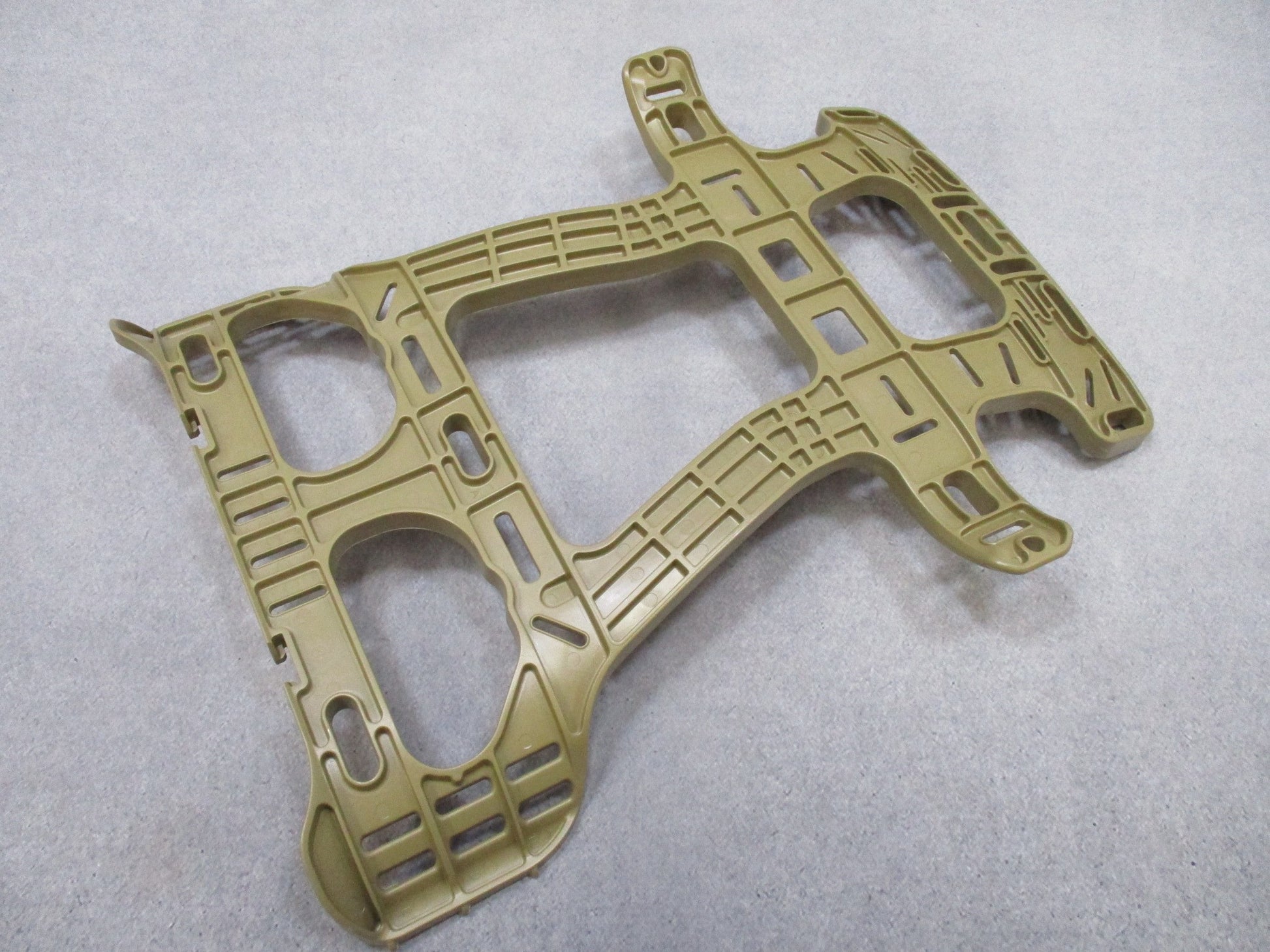 Tan USGI MOLLE 4K Main Pack Frame with external frame, designed for military use by Centex Military Gear