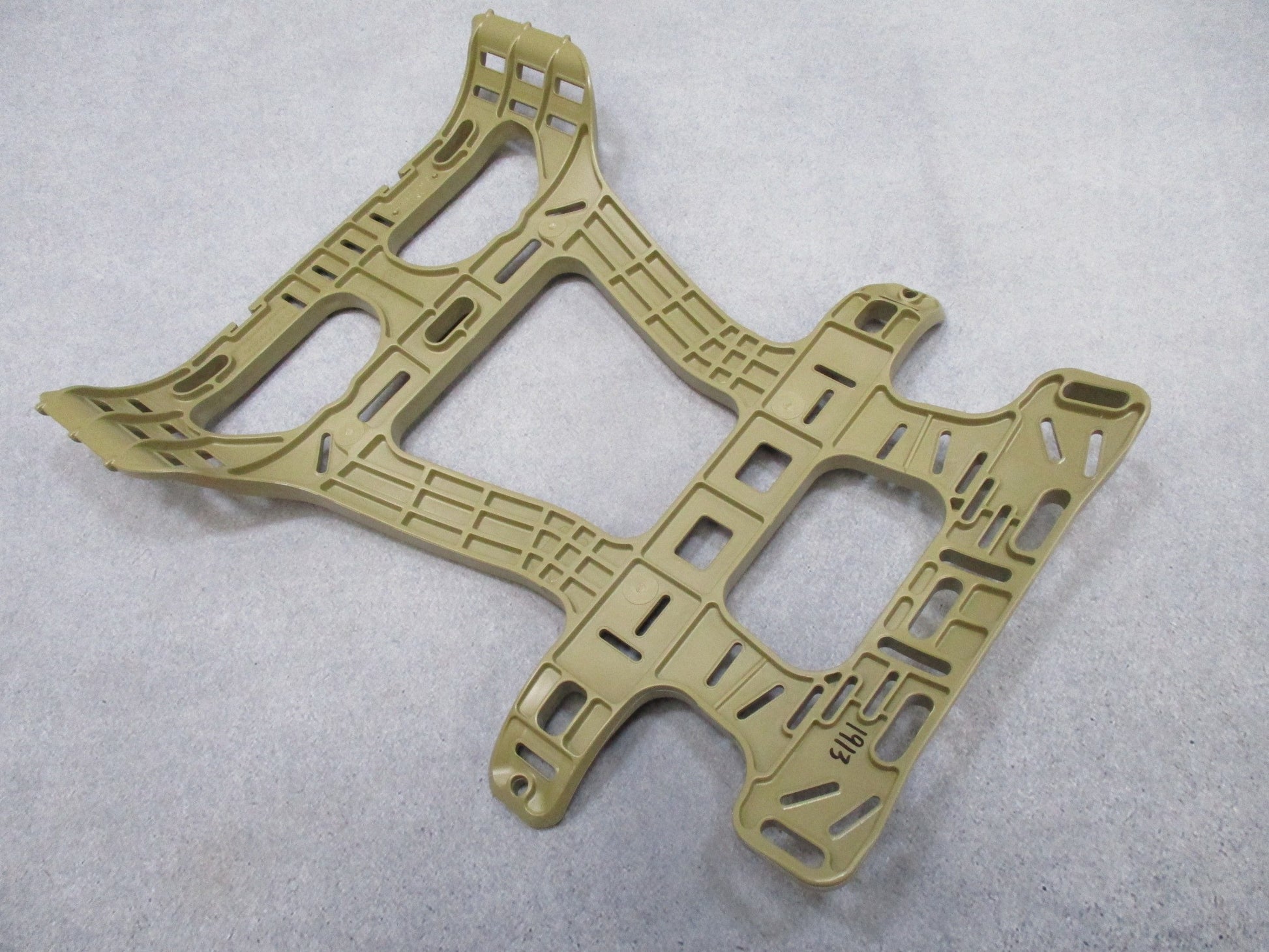 Tan USGI MOLLE 4K main pack frame by Centex Military Gear with external support structure and MOLLE attachment points.