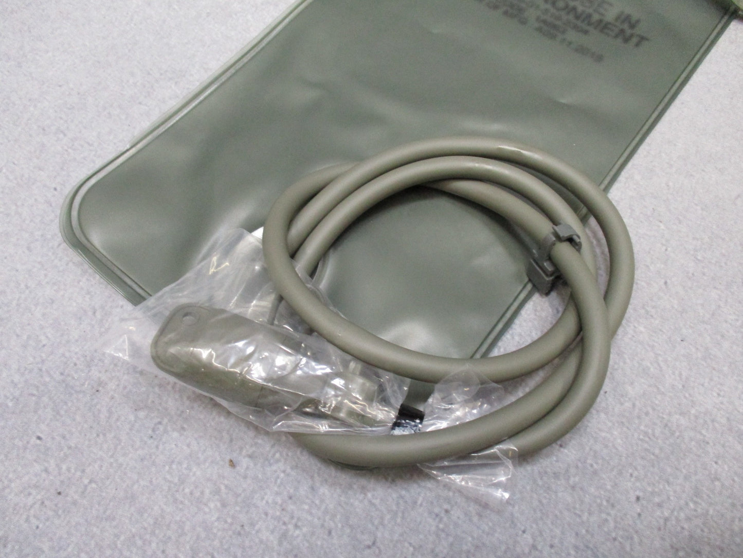 Foliage green USGI MOLLE II 3L hydration bladder by Centex Military Gear, water reservoir with adjustable fill port.