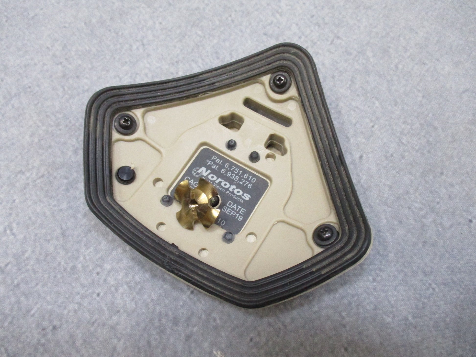 Centex Military Gear NOROTOS 1 or 3 hole shroud NVG mount with Rhino horn base plate bracket used for tactical night vision gear